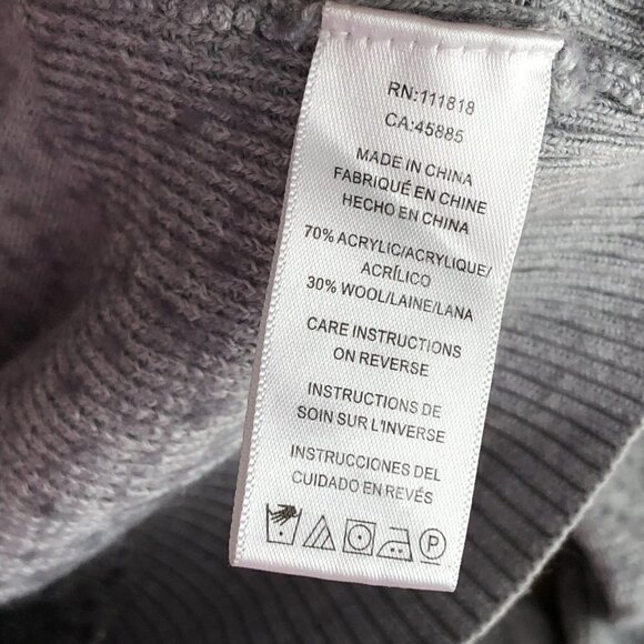 Michael Kors Wool Blend Zip Cardigan - Picture 8 of 8